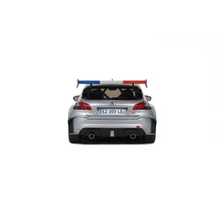 PEUGEOT 308 RC BYFACTORY GRAU - GRIS ARTENSE 2020 OttO mobile 1:18 Resinemodell (Türen, Motorhaube... nicht zu öffnen!)